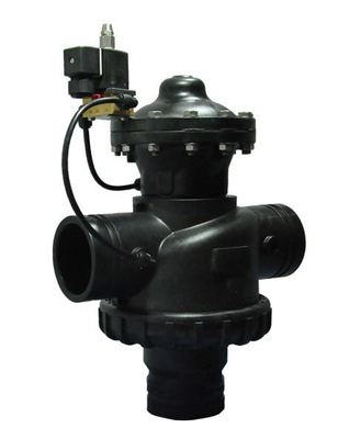 Plastic Backwash Control Valve / Automatic Backwash Valve 20 - 125 Psi Pressure