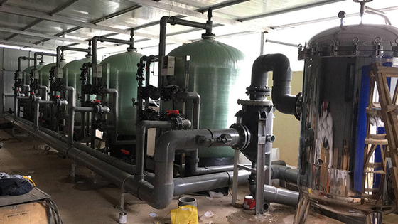 Multi Valve  Water Pretreatment System 10M3 Automatic Sand Filter