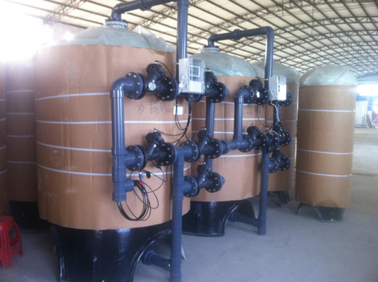 Multi Valve  Water Pretreatment System 10M3 Automatic Sand Filter