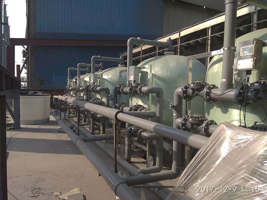 Multi Valve  Water Pretreatment System 10M3 Automatic Sand Filter