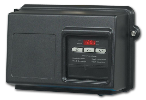 Black Automatic Multiport Valve , Fleck 2750 Control Valve Imported Raw Material