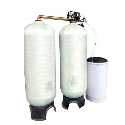 FRP TANK Automatic FLECK Fleck Water Softener Unit , Industrial Water Softener