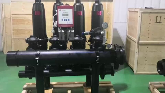 Durable 100% Plastic Disc Water Filter Desalination Treatment Acid Resistance