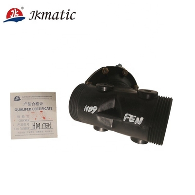 Industrial / Irrigation PA Plastic Diaphragm Valve , DN32 Automatic Water Shut Off Valve
