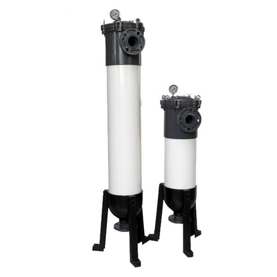 High Precision UPVC Filter Housing 0-0.6Mpa Working Pressure Corrosion Resistant