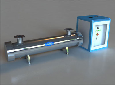 Phamacy Uv Tank Sterilizer , Commercial Uv Water Sterilizer Customized Size