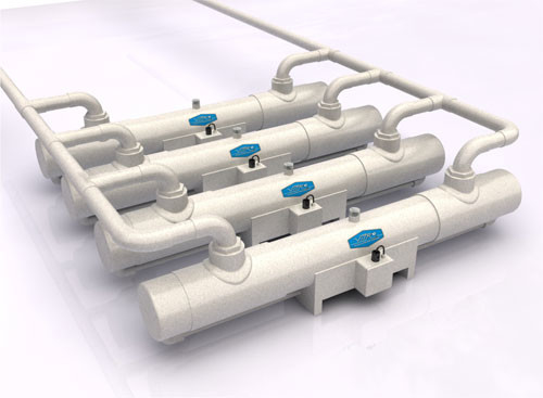 Aquaculture Commercial Inline Uv Sterilizer For Water Disinfection Laboratory Type